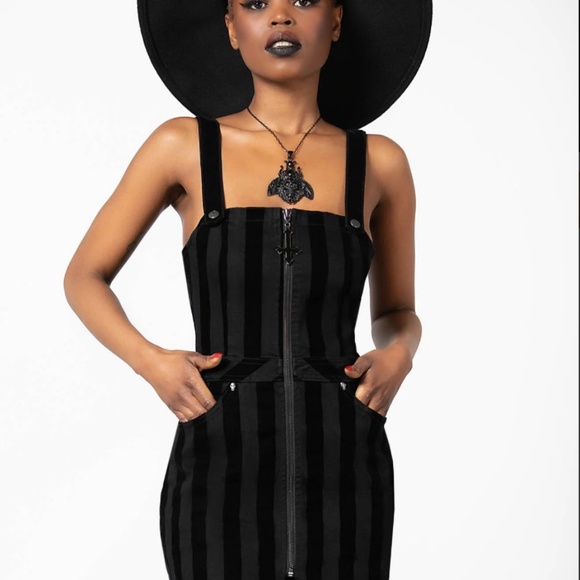 Killstar HOLYSTONE ZIP DRESS - Picture 5 of 14